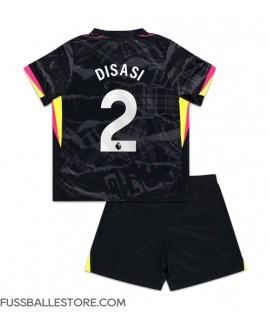Günstige Chelsea Axel Disasi #2 3rd trikot Kinder 2024-25 Kurzarm (+ Kurze Hosen)
